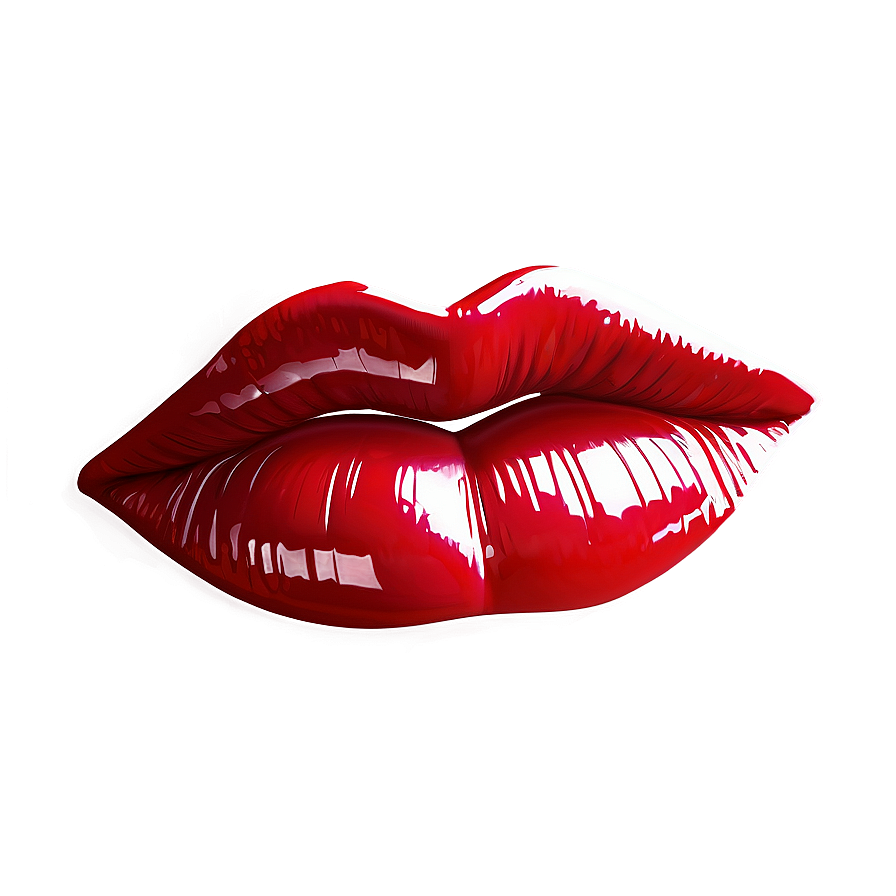 Glossy Lips Reflection Png 26