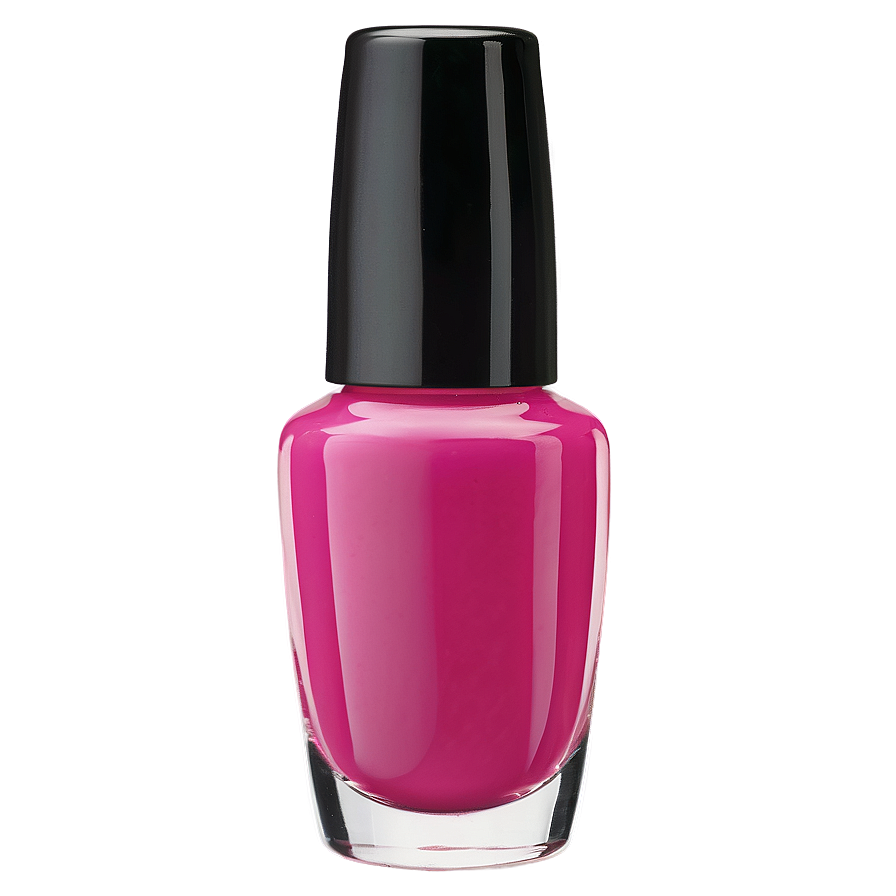 Glossy Nail Polish Bottle Png 06292024