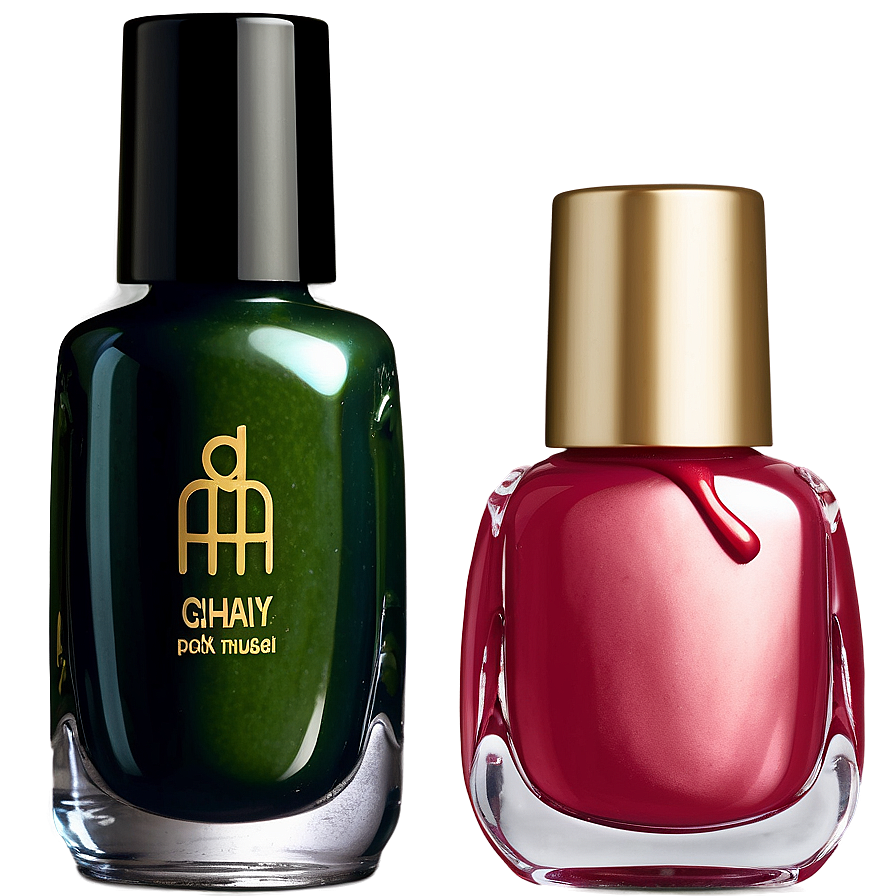 Glossy Nail Polish Bottle Png Rif