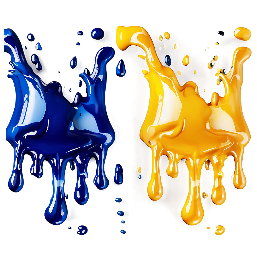 Glossy Paint Drip Png Riy