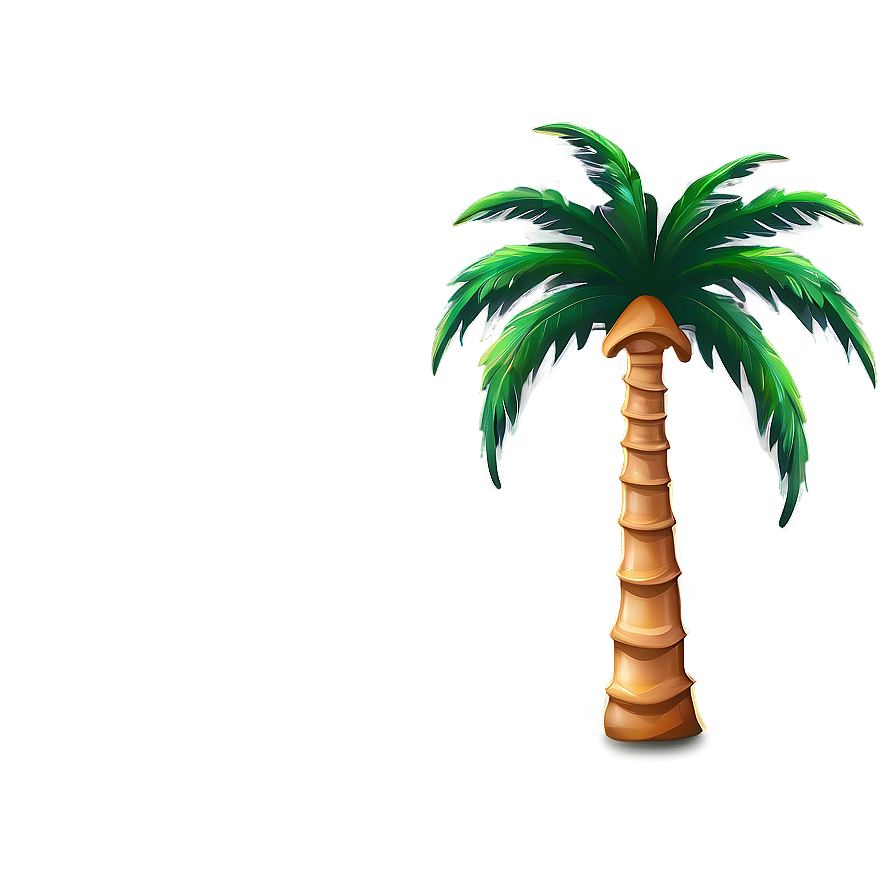 Glossy Palm Tree Emoji Png Dhp