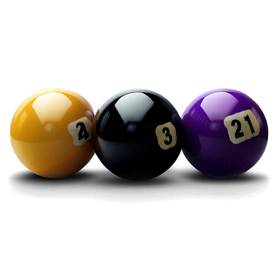 Glossy Pool Balls Png Dus