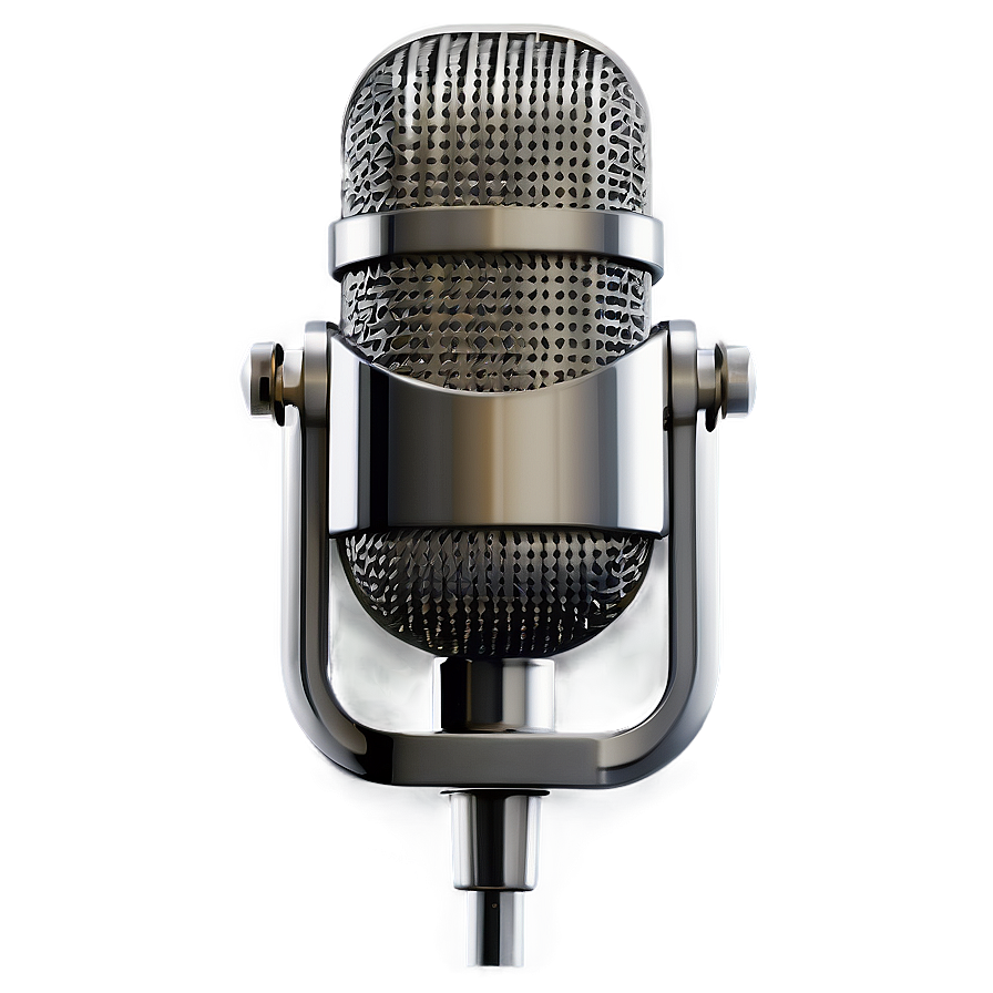 Glossy Radio Microphone Png 41