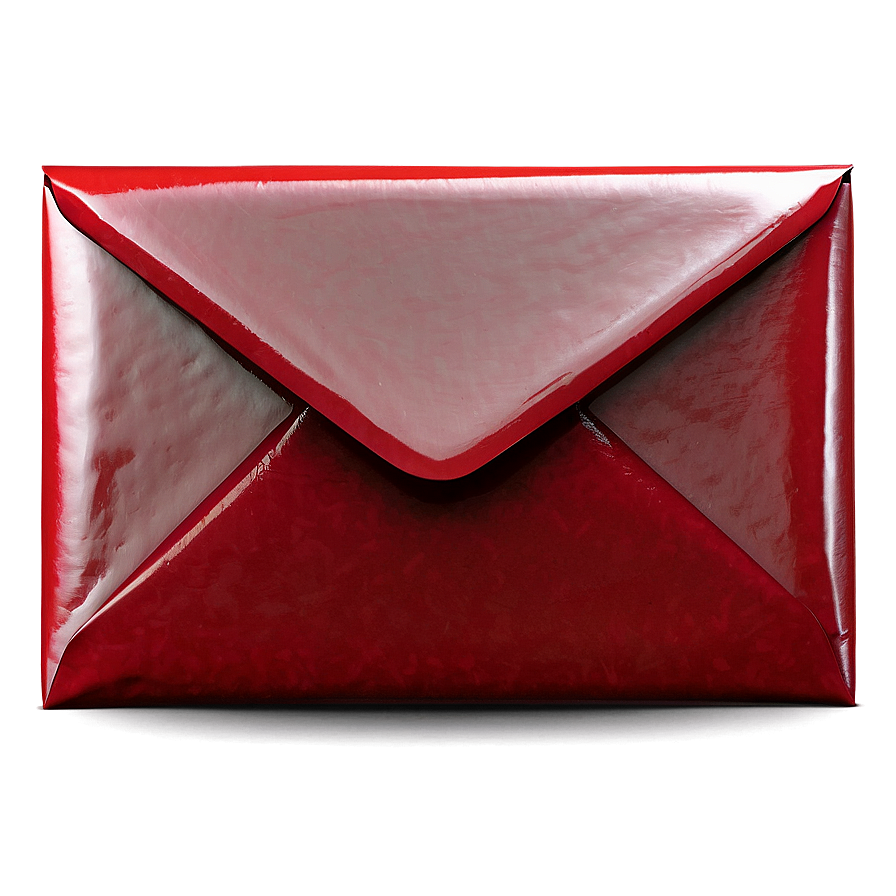 Glossy Red Envelope Png Qtb