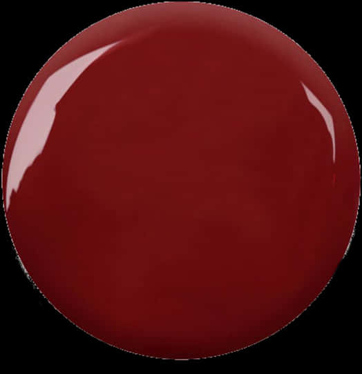 Glossy Red Sphere Graphic