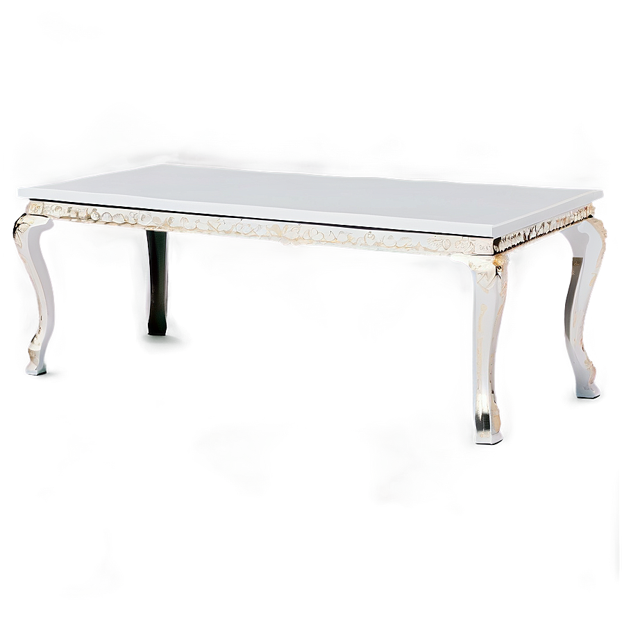 Glossy White Table Png 27