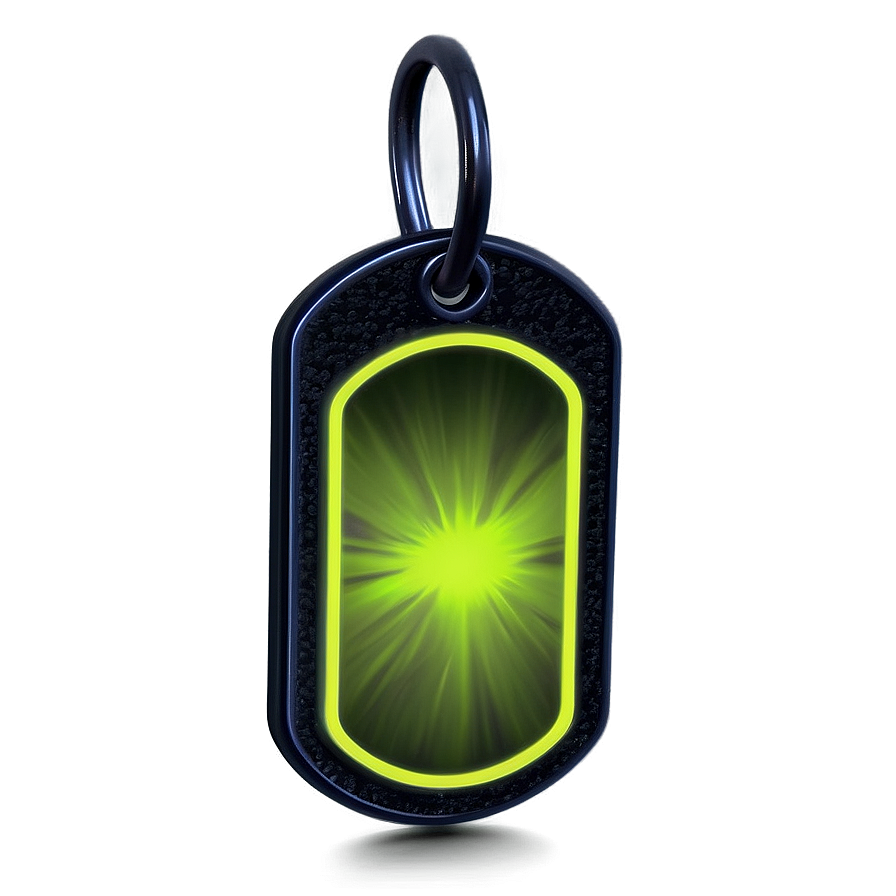 Glow In The Dark Dog Tags Png Lic