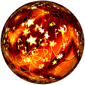 Glowing Abstract Ball