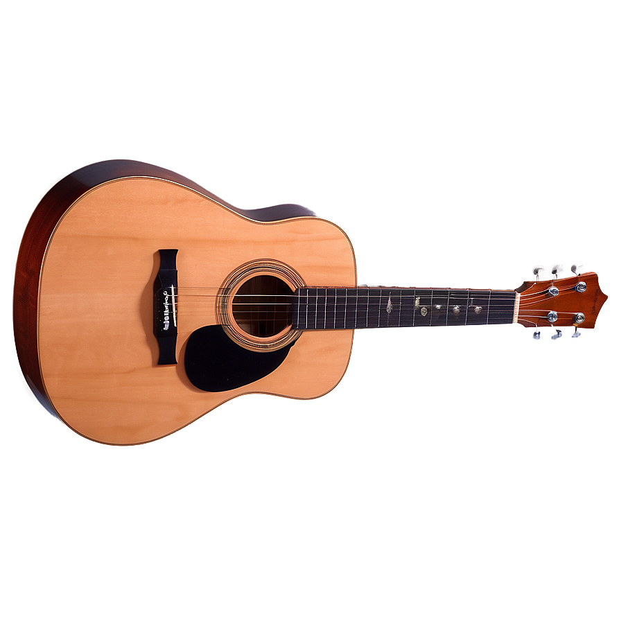 Glowing Acoustic Guitar Png Afb69