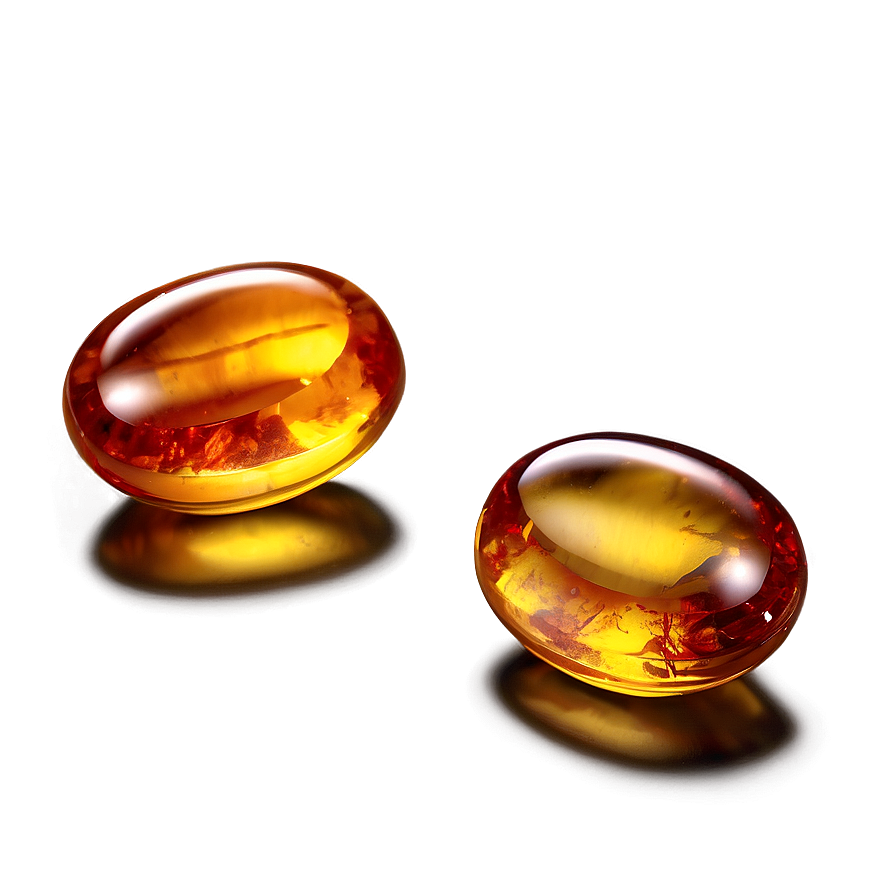 Glowing Amber Jewel Png 06242024