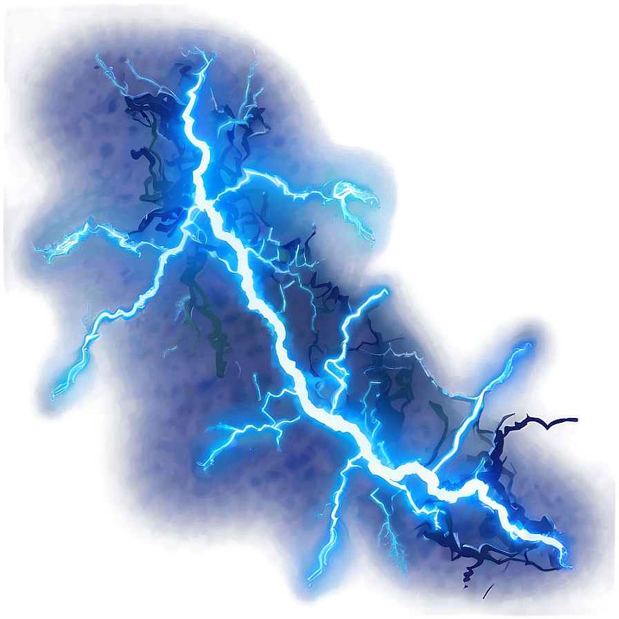 Glowing Blue Lightning Png Fpd