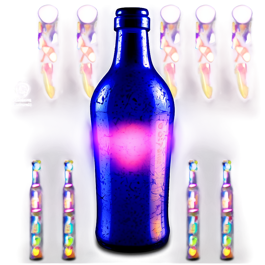 Glowing Bottle Png 95