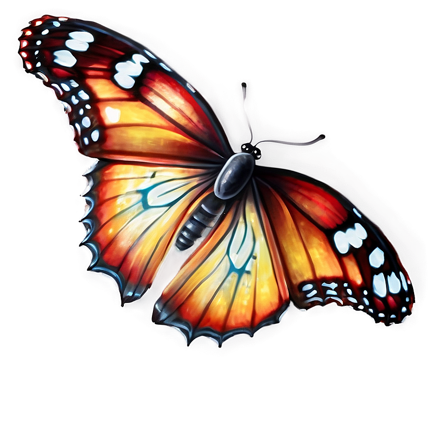 Glowing Butterfly Transparent Png 36