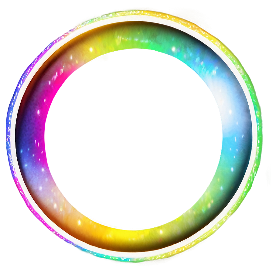 Glowing Circle Frame Png Ejo30