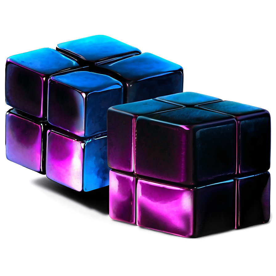 Glowing Cube Png Yof83