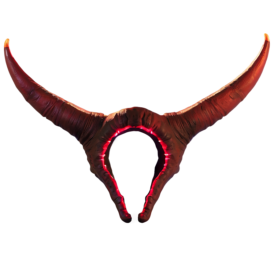 Glowing Devil Horns Png 43