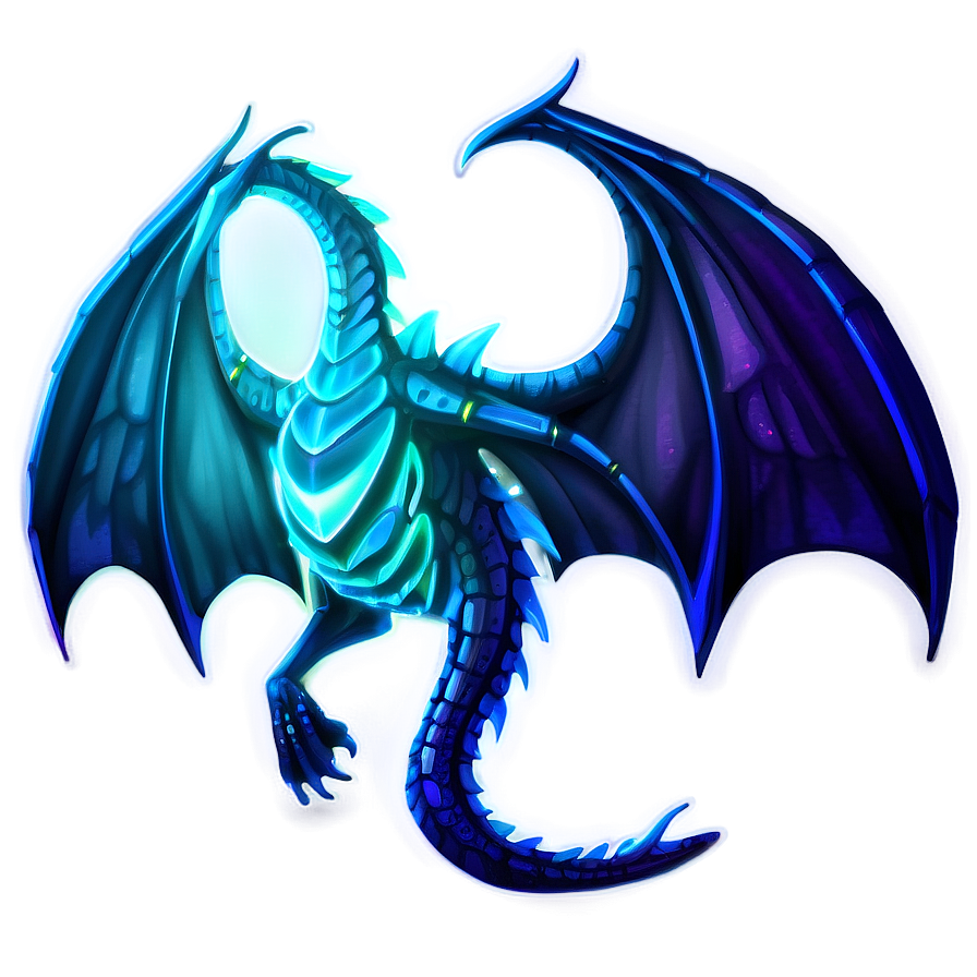 Glowing Dragon Wings Illustration Png Hxq