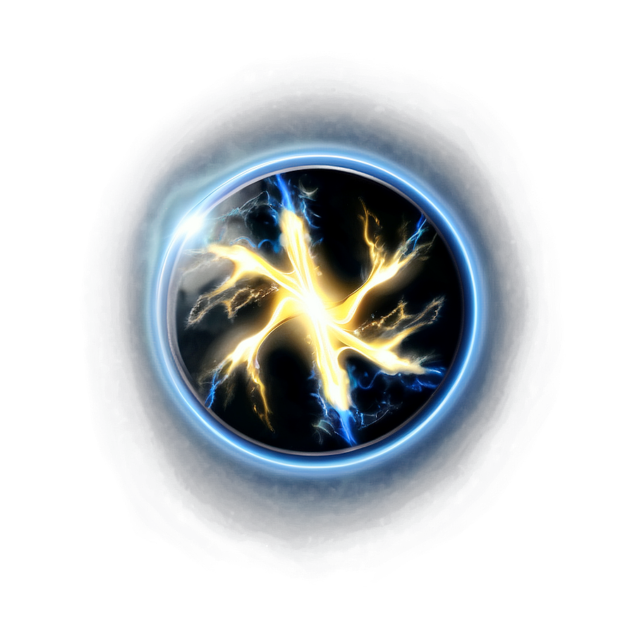 Glowing Energy Disc Png Rir66