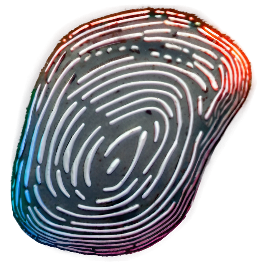 Glowing Fingerprint Effect Png Lod