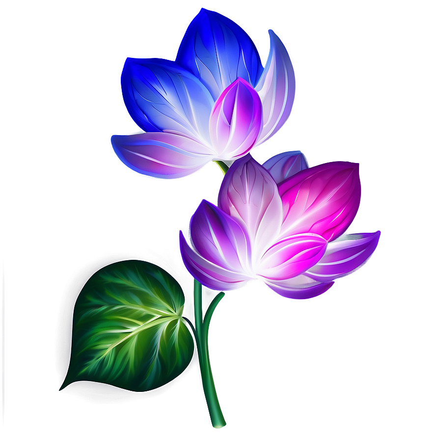 Glowing Flower Transparent Png Uhc