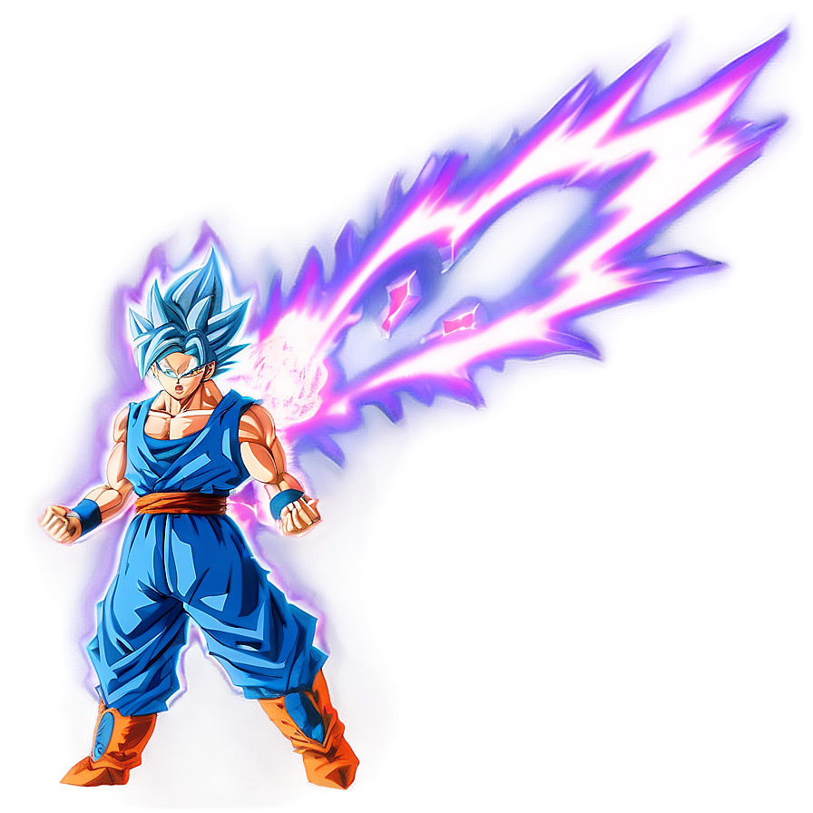 Glowing Goku Ultra Instinct Png 06292024