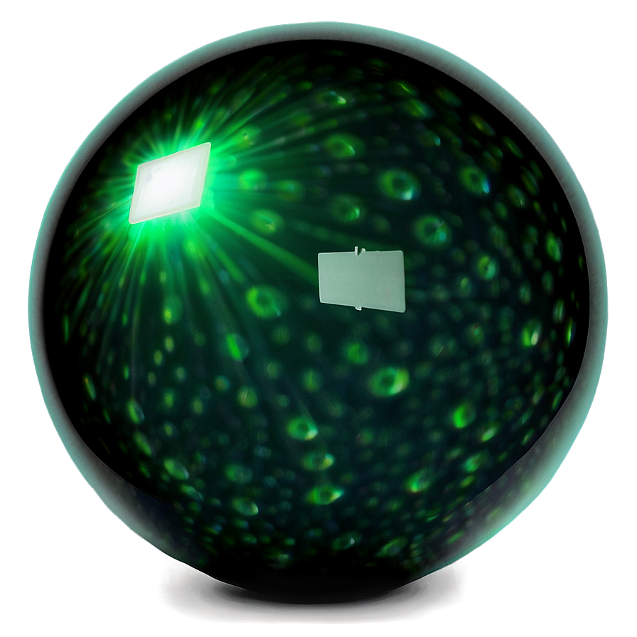 Glowing Green Orb Png 6