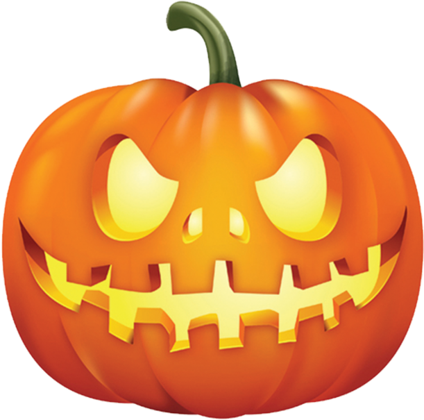 Glowing Jack O Lantern Emoji