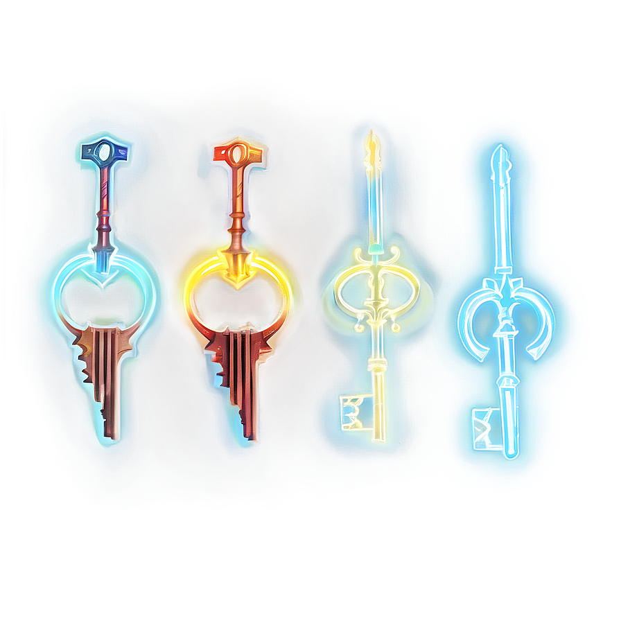 Glowing Keys Png Jia65