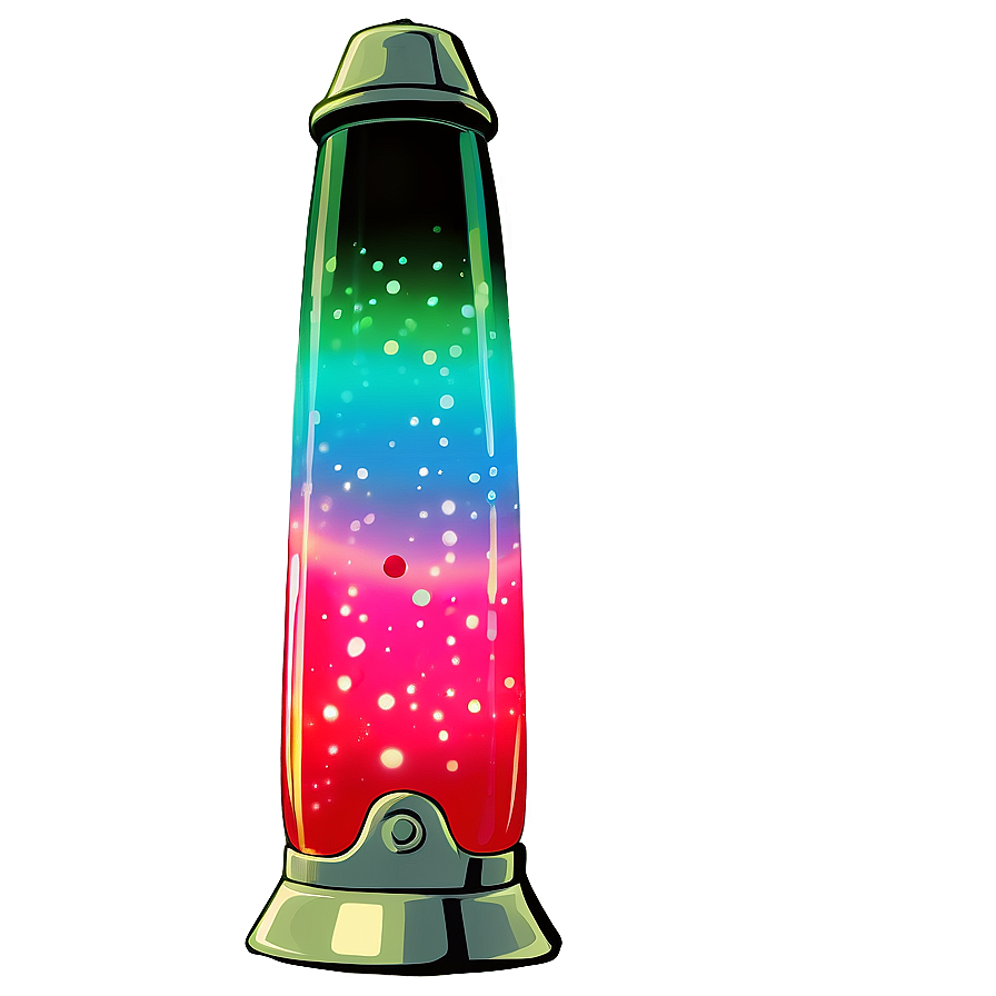 Glowing Lava Lamp Png 06112024