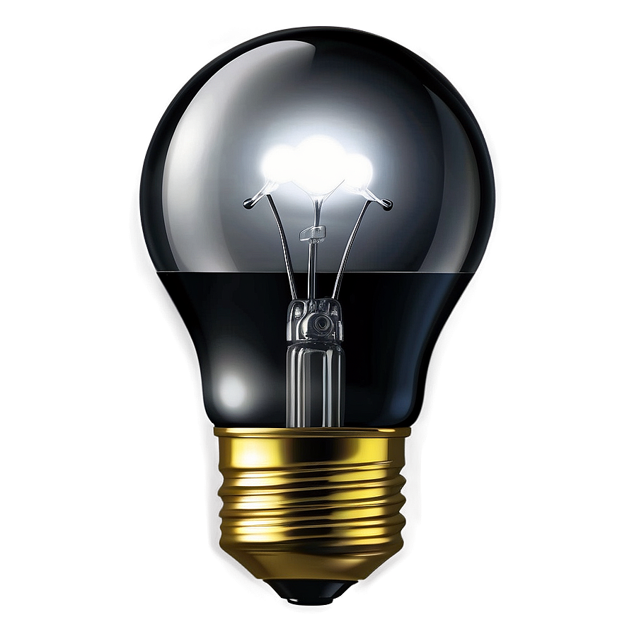 Glowing Light Bulb Idea Png Btj