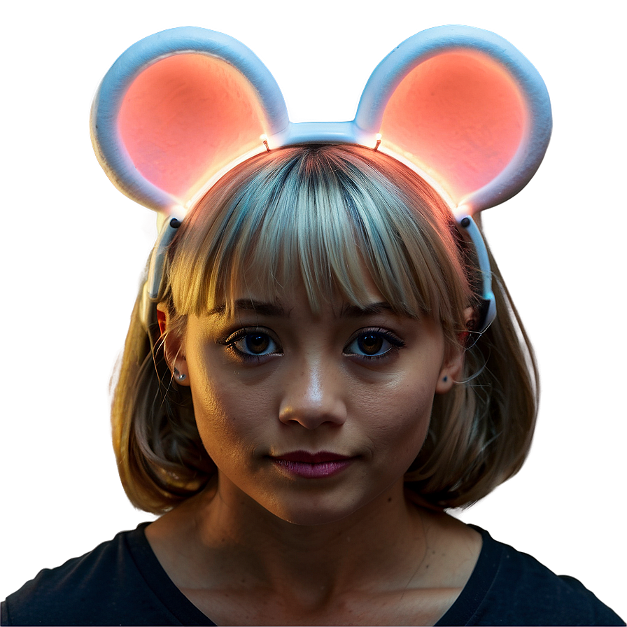 Glowing Mouse Ears Png Yct69 Image