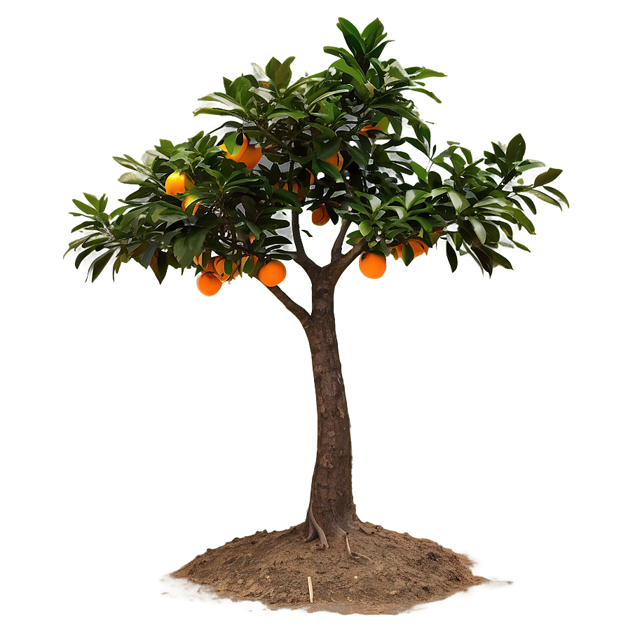 Glowing Orange Tree Png Ihj15