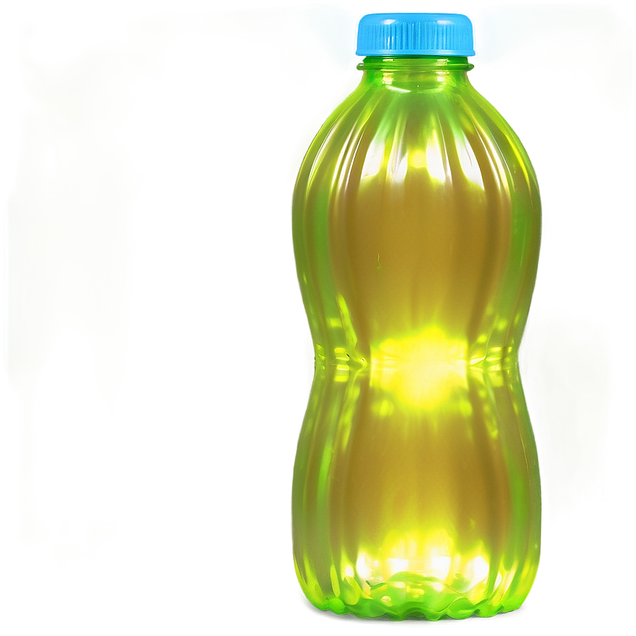 Glowing Plastic Bottle Png 10