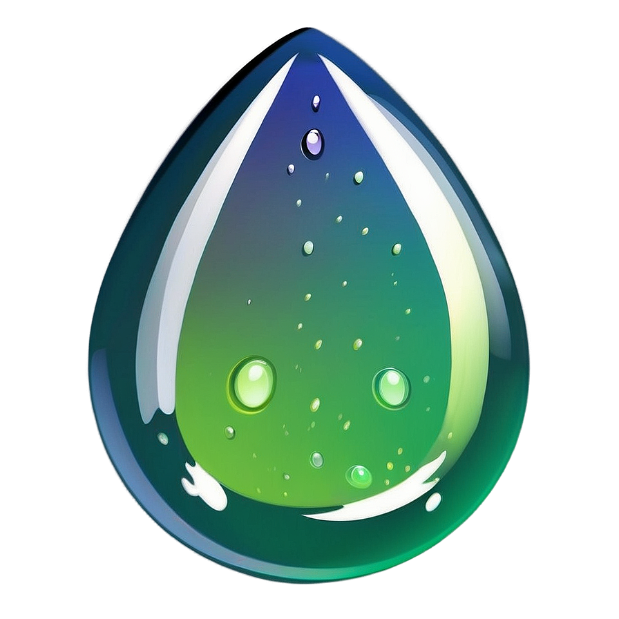 Glowing Rain Drop Png Jrj90