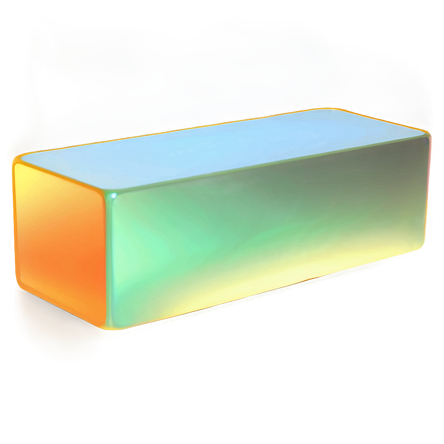 Glowing Rectangular Prism Png Lvp33