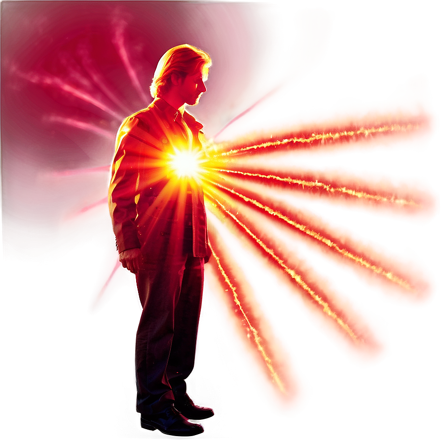 Glowing Red Lens Flare Transparent Png Uih94