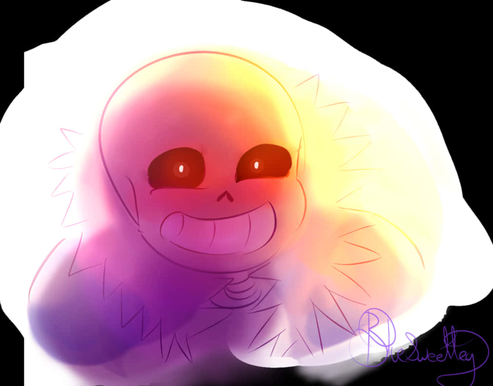 Glowing Sans Fanart