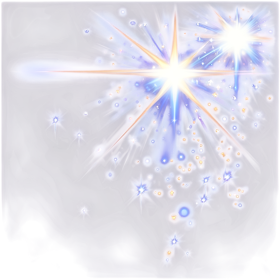 Glowing Sparkle Star Light Png 32