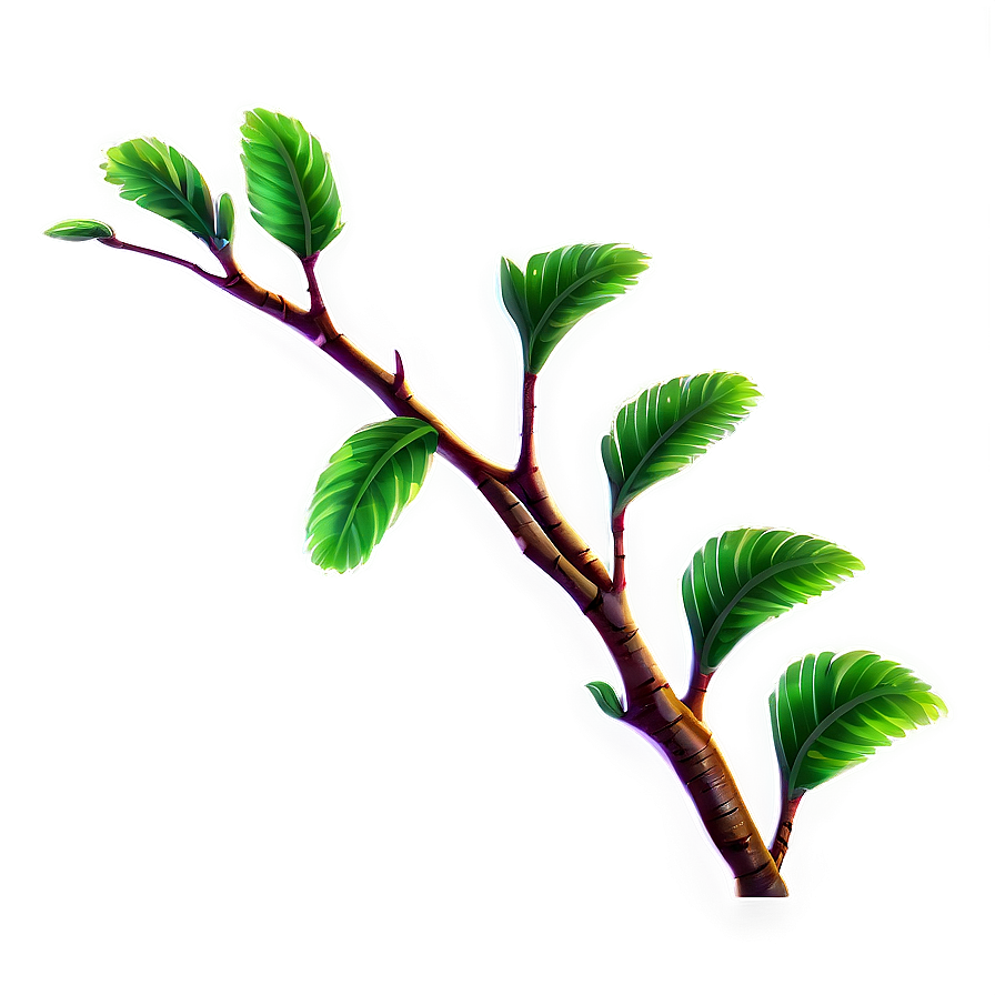 Glowing Tree Branch Png Glv63