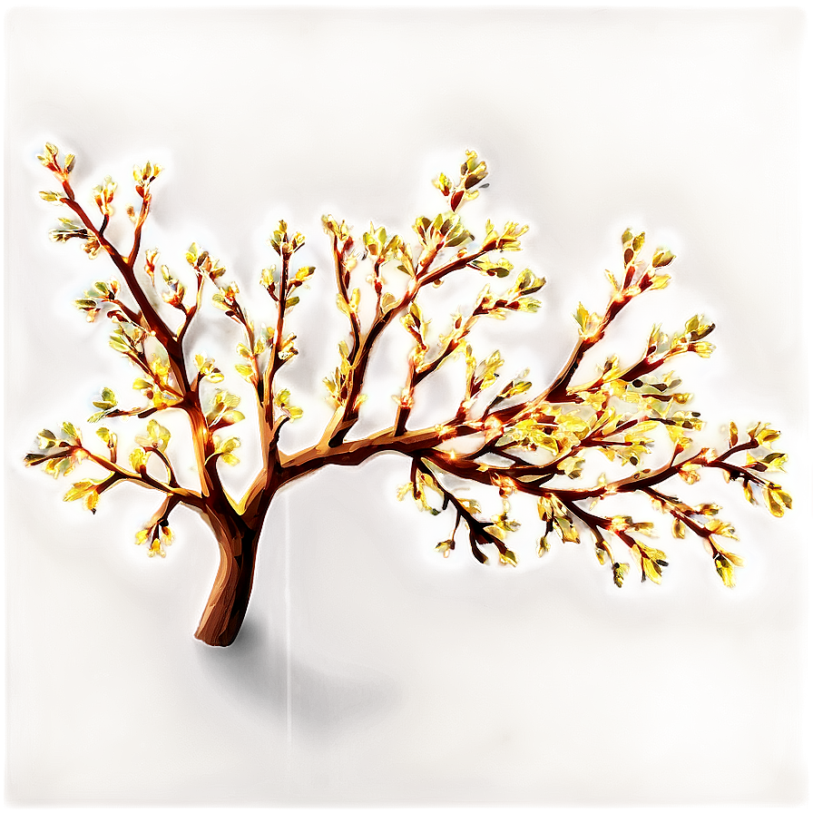 Glowing Tree Branches Png 06282024