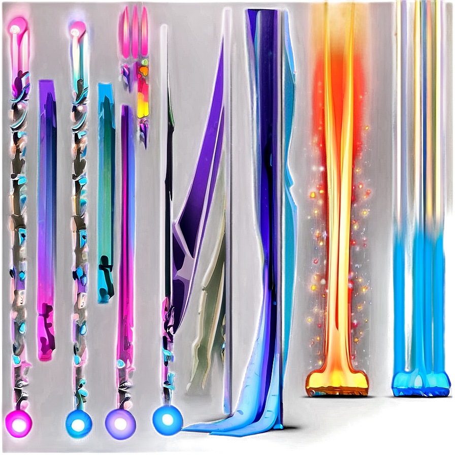 Glowing Vertical Line Presentation Png 8