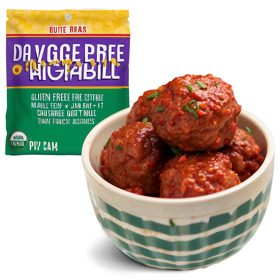 Gluten Free Meatballs Packaging