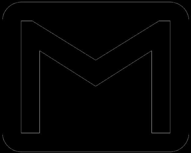 Gmail Logo Outline