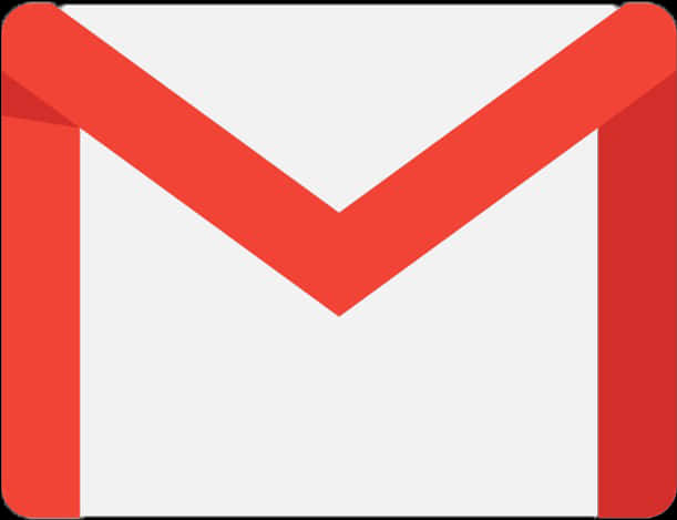 Gmail Logo Redand White