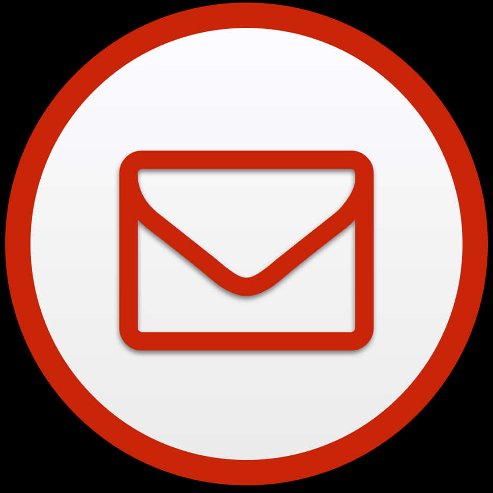 Gmail Logo Redand White