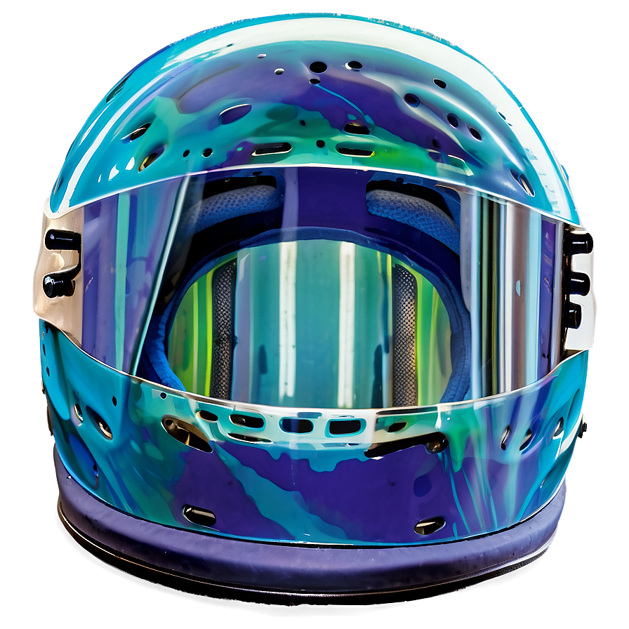 Go Kart Racing Helmet Png 14