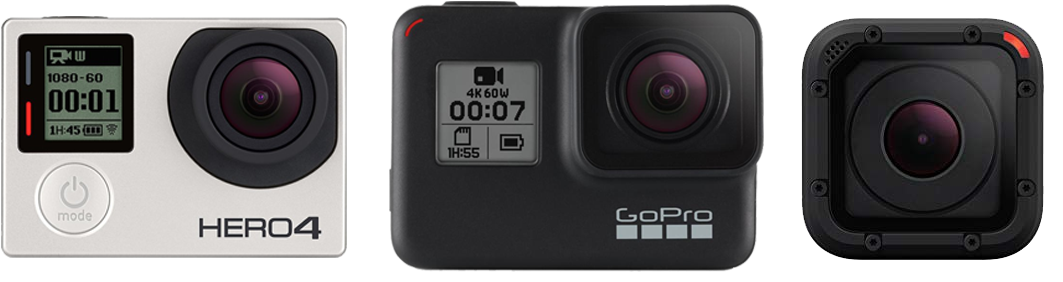 Go Pro Hero4 Action Cameras