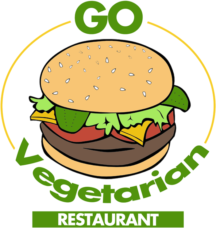 Go Vegetarian Restaurant Logo