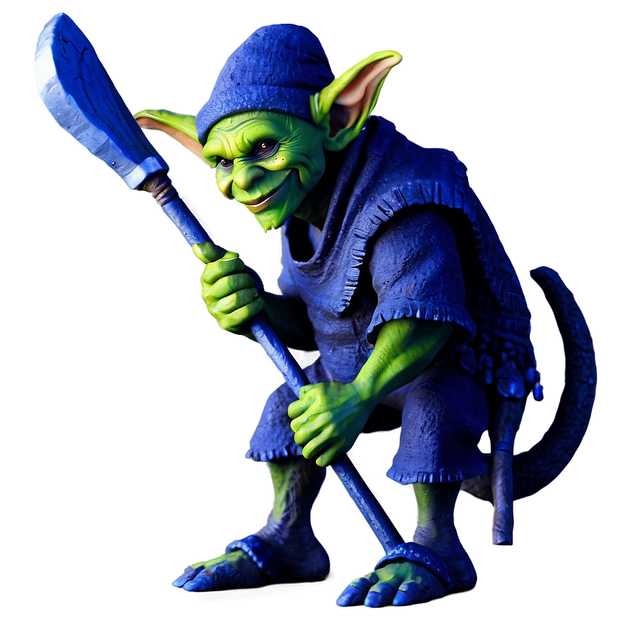 Goblin With A Club Png 05252024