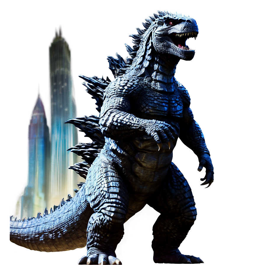 Godzilla 2014 Movie Poster Png Hnj95